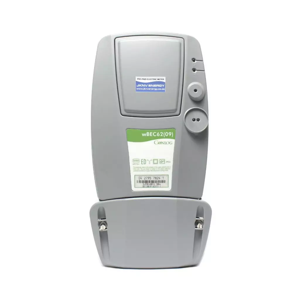 Conlog wBEC 62 Integrated Wireless Three Phase Prepaid Electricity Meter - JKNV Energy