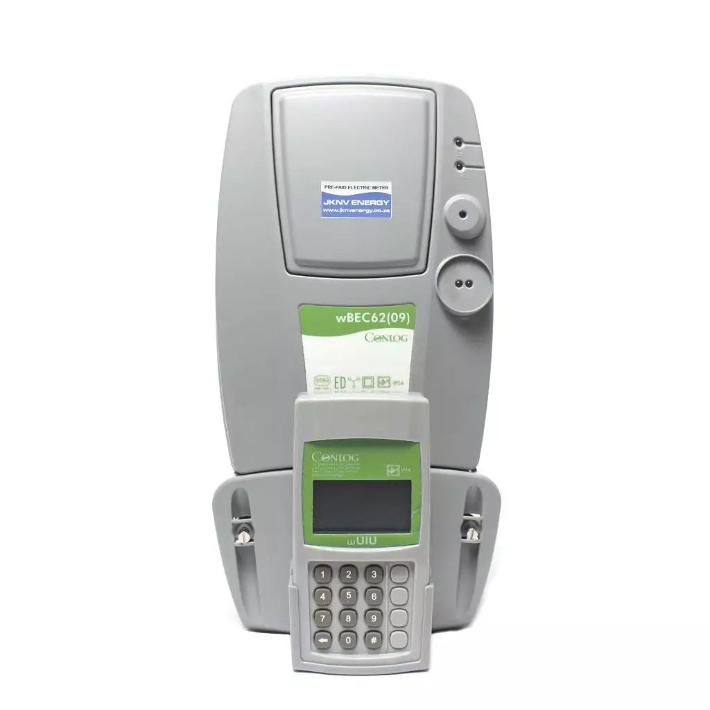 Conlog wBEC 62 Integrated Wireless Three Phase Prepaid Electricity Meter - JKNV Energy