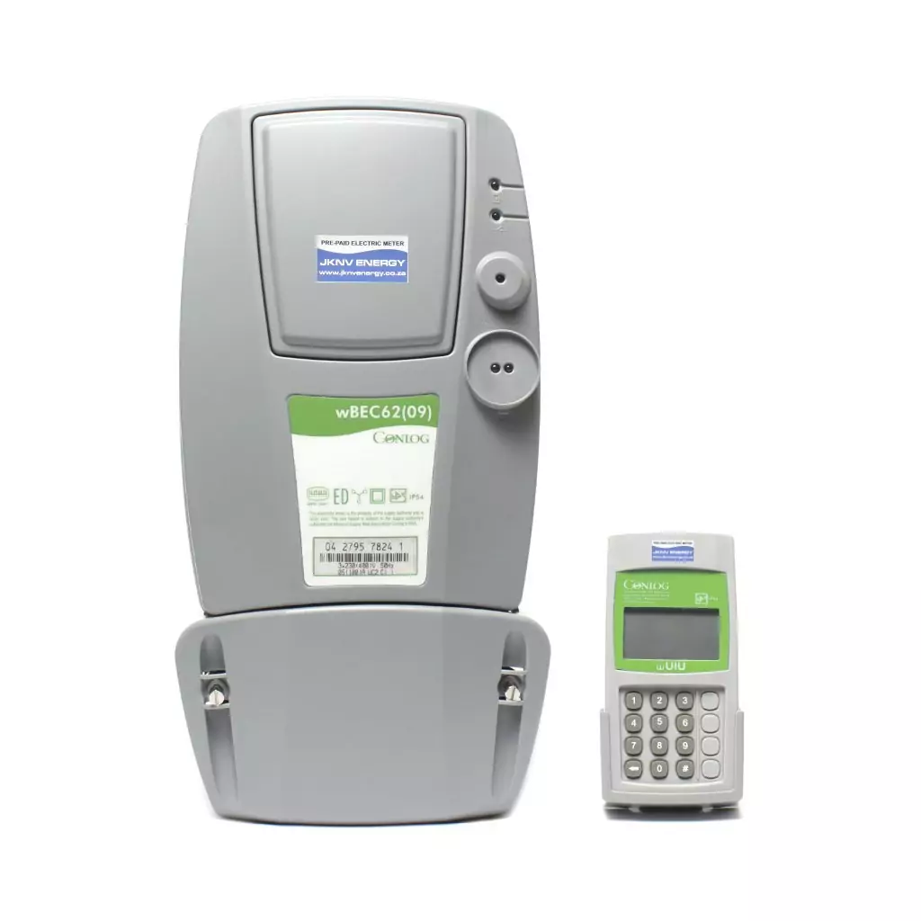 Conlog wBEC 62 Integrated Wireless Three Phase Prepaid Electricity Meter - JKNV Energy